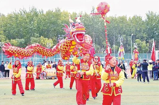 2024安次區(qū)首屆京津冀非遺展演在廊坊師范學(xué)院舉辦